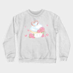 Heart Pretzel Cupcake Crewneck Sweatshirt